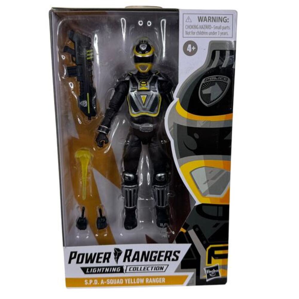 Hasbro‎ Power Rangers Lightning Collection S.P.D. A-Squad Figure Yellow Ranger